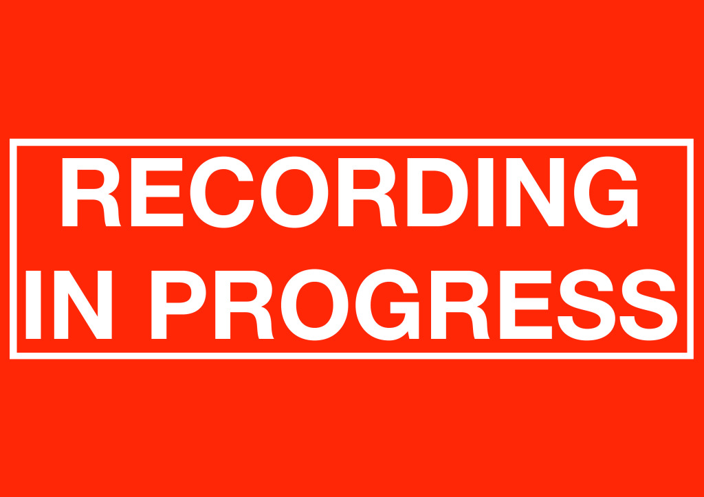 Recording in Progress
